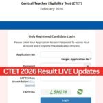 CTET 2026 Result Live Updates: When is CTET February 2026 result releasing?