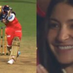 Kohli’s no-look six leaves Anushka impressed; her reaction goes viral – Watch